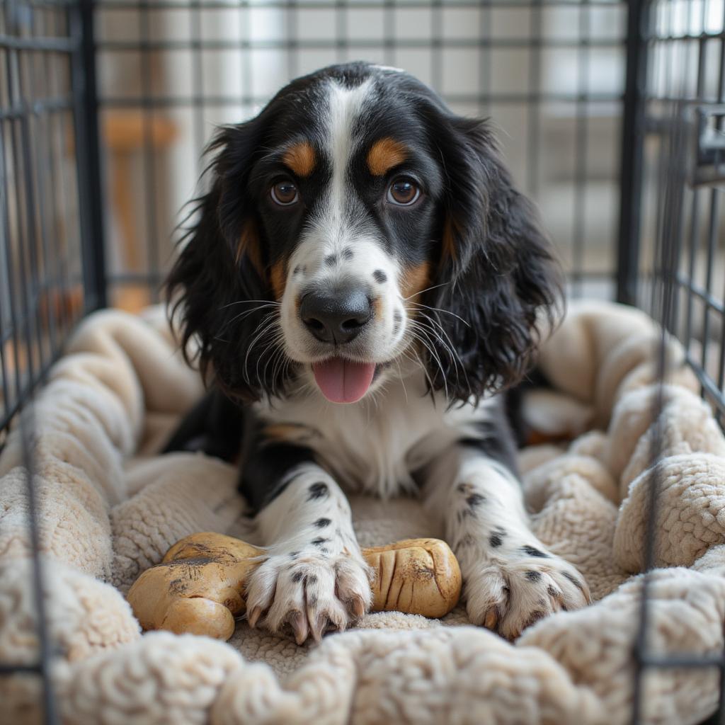 Basset Hound Puppy Crate Training