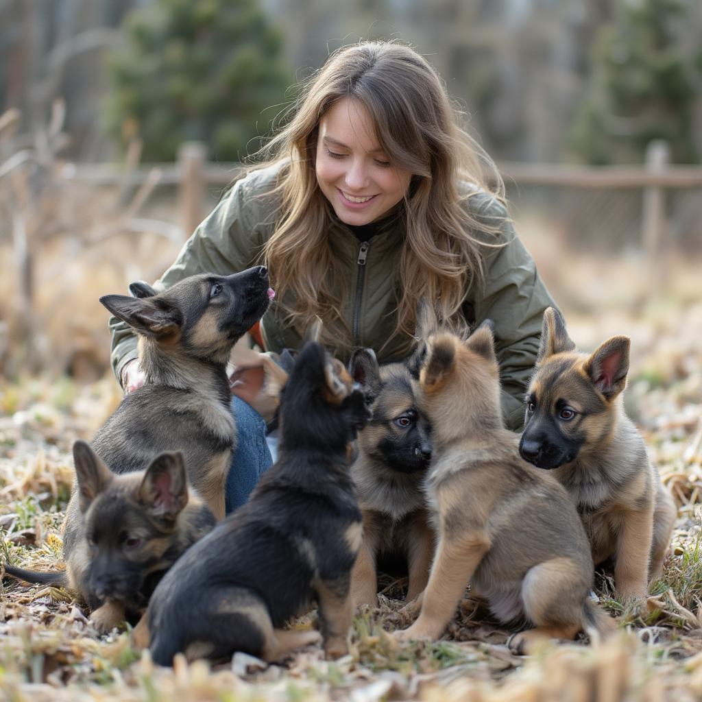 Belgian Malinois Puppies with Breeder