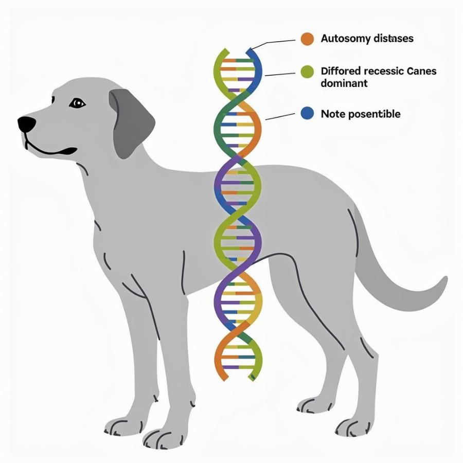 Canine DNA Structure and Genetic Inheritance