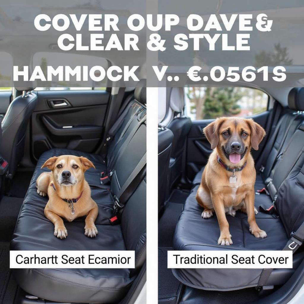 Comparison: Carhartt Hammock vs. Traditional Seat Cover