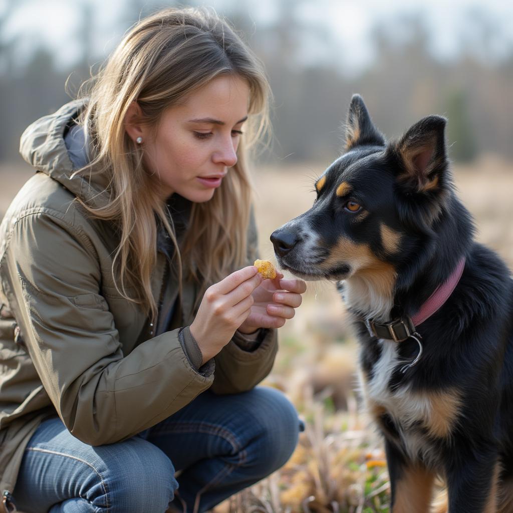 Certified Dog Trainer Using Positive Reinforcement