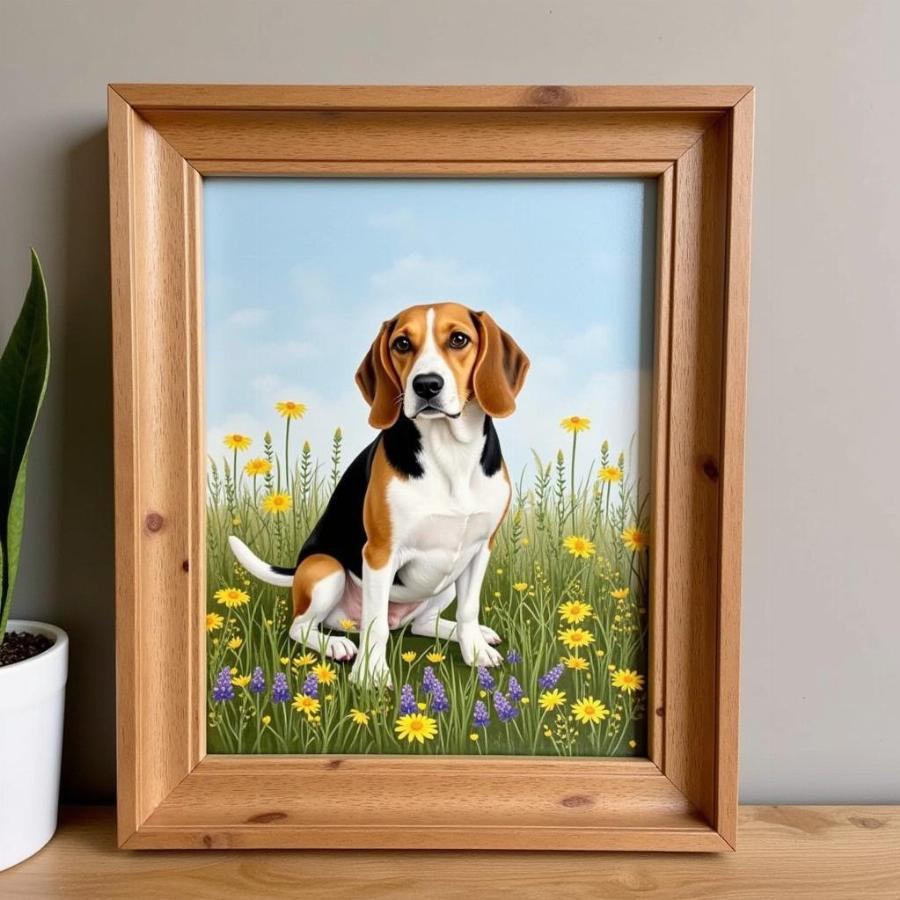 Custom Dog Portrait UK: A timeless and sentimental gift.