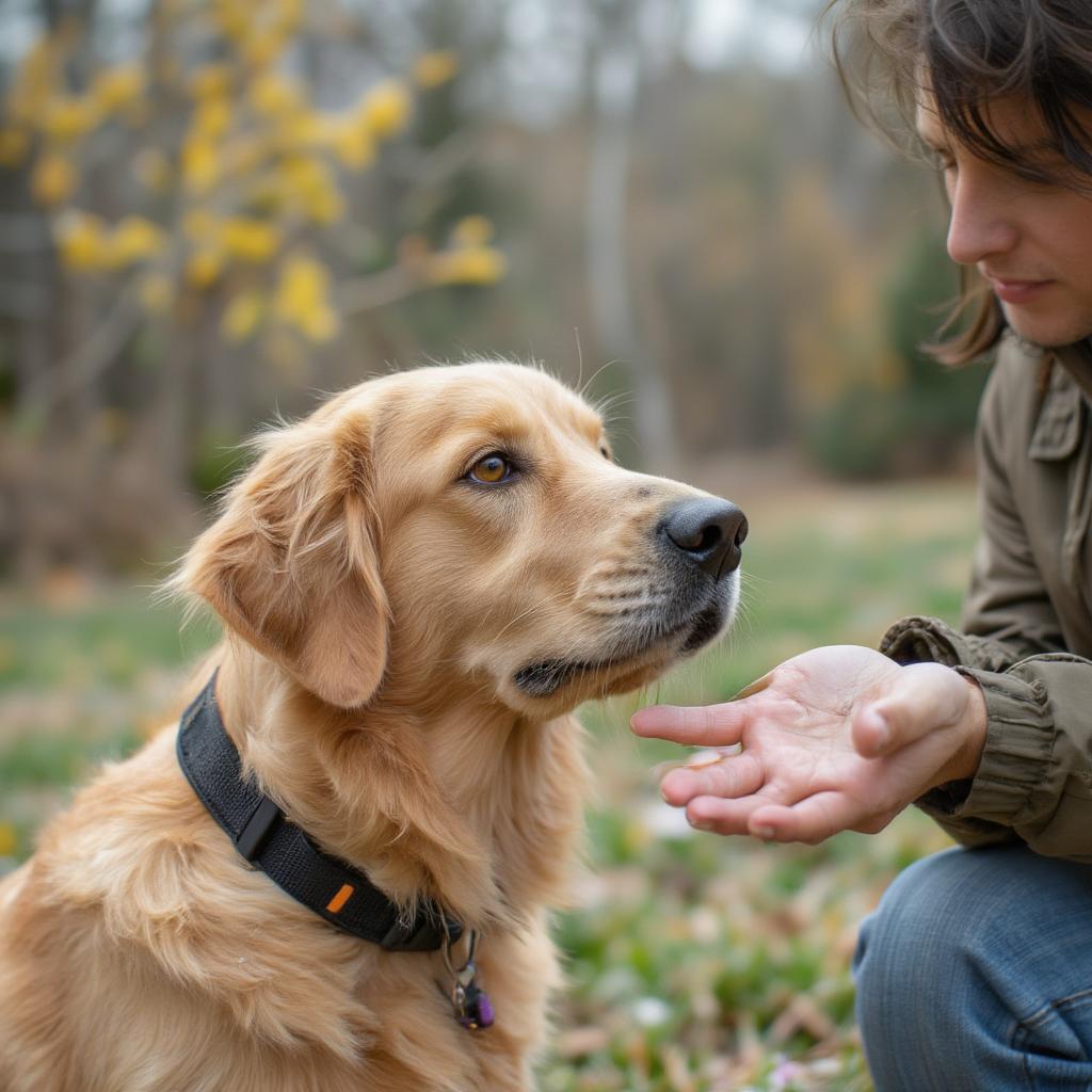 Training a Deaf Dog with a Vibrating Collar