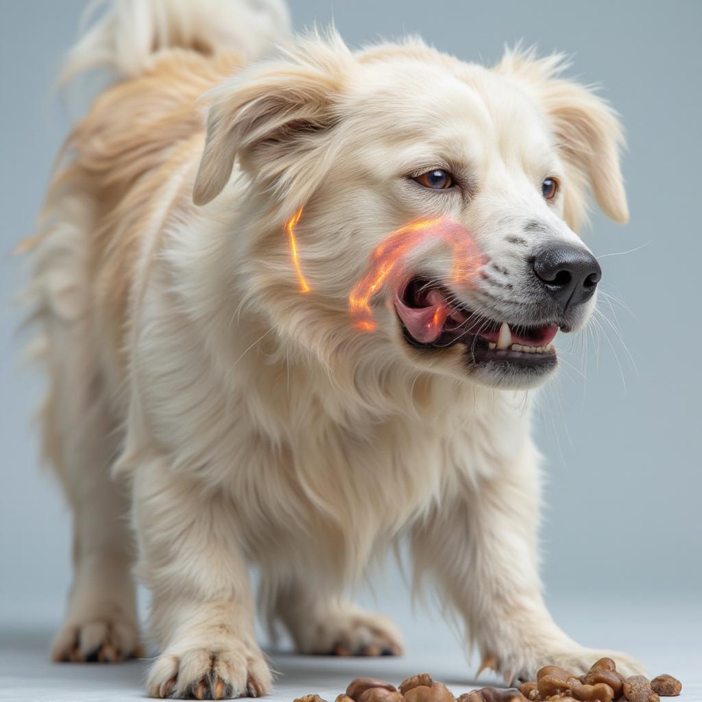 Dog Experiencing Digestive Upset