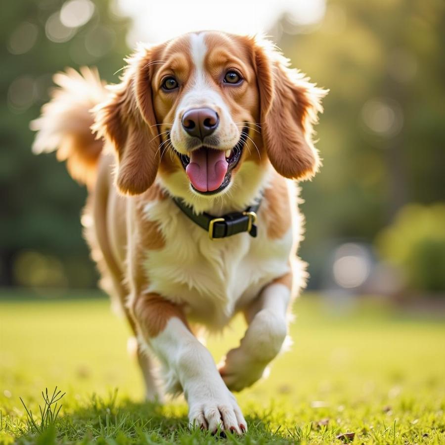 A Happy and Healthy Dog After Dietary Management