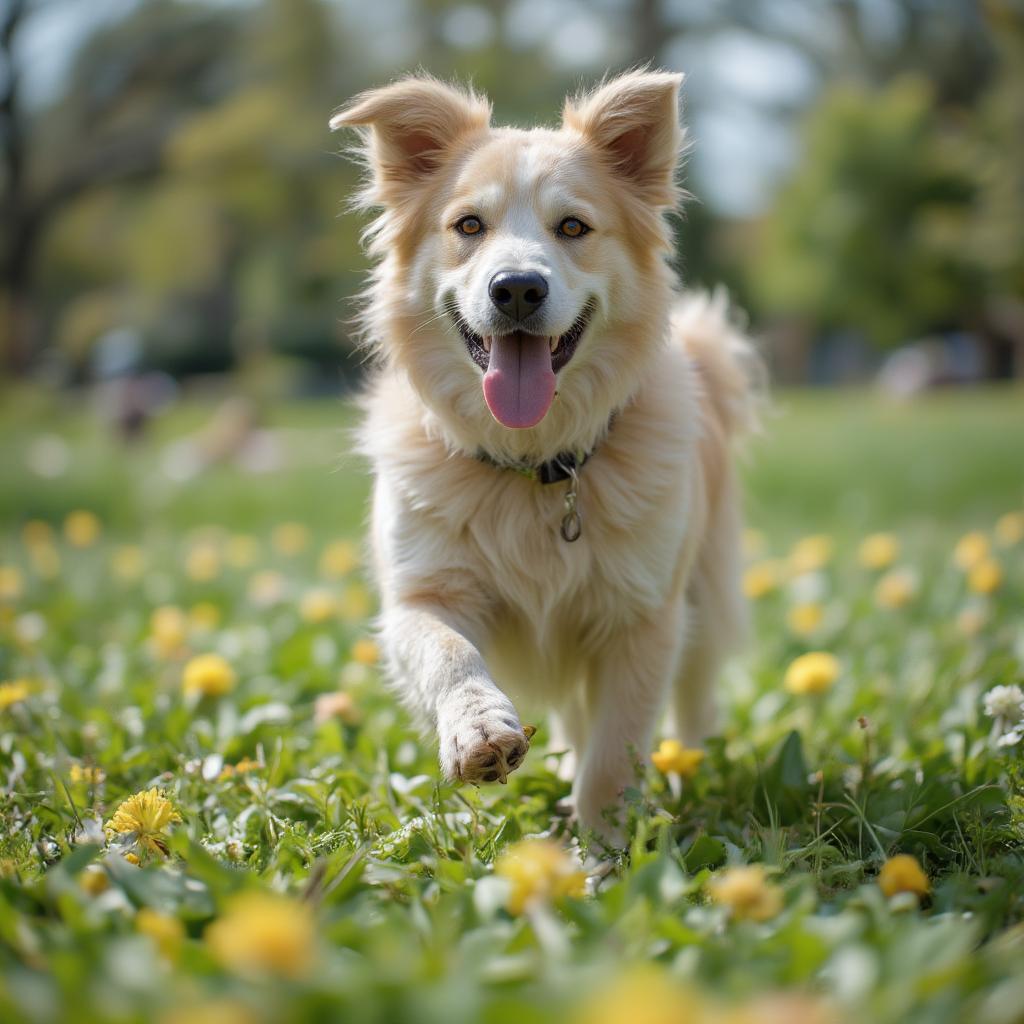 Happy and Healthy Dog