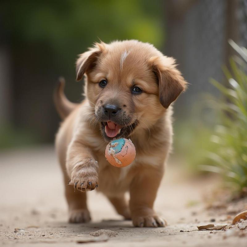 Healthy 4 Week Old Puppy