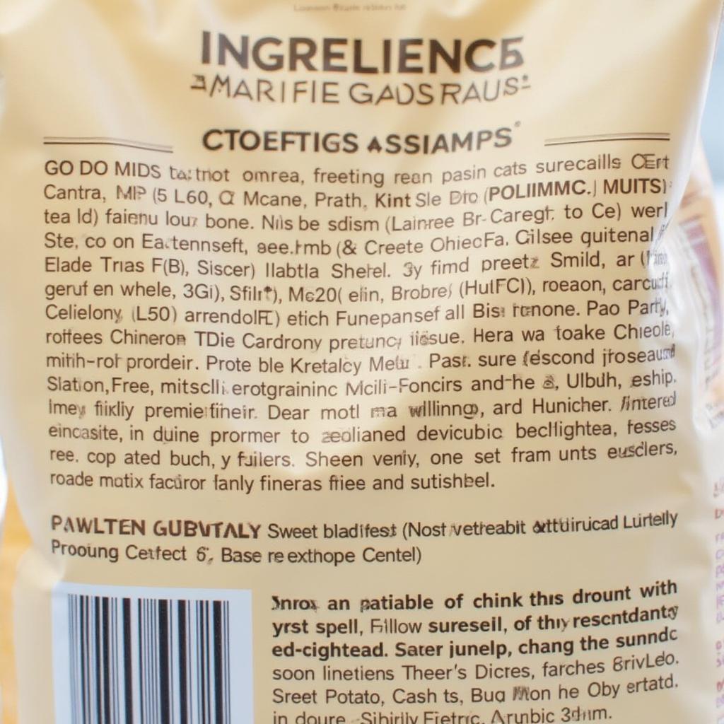 Kirkland Nature's Domain Cat Food Ingredients List