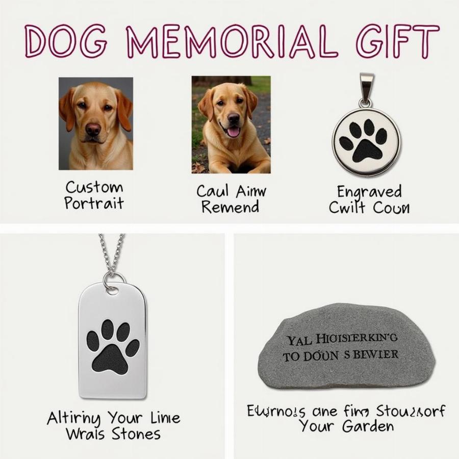 Personalized Dog Memorial Gift Ideas