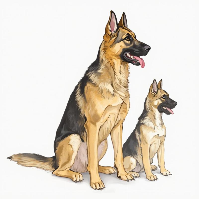 German Shepherd Pituitary Gland and Dwarfism