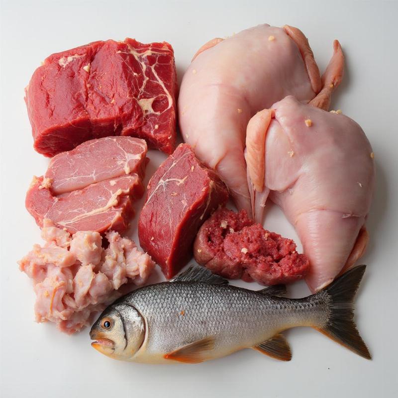 Selection of Raw Meats for Canine Consumption