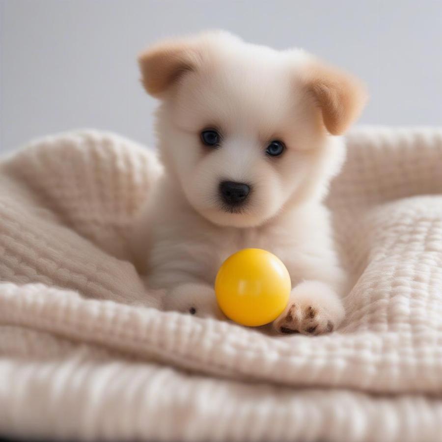 Playful Tea Cup Teddy Bear Puppy