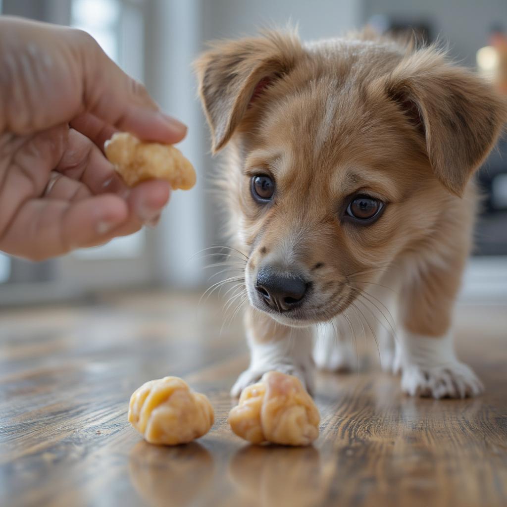 Teaching a Puppy the "Leave It" Command