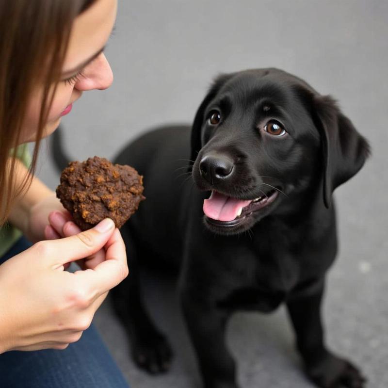 Training a Black Working Labrador Puppy