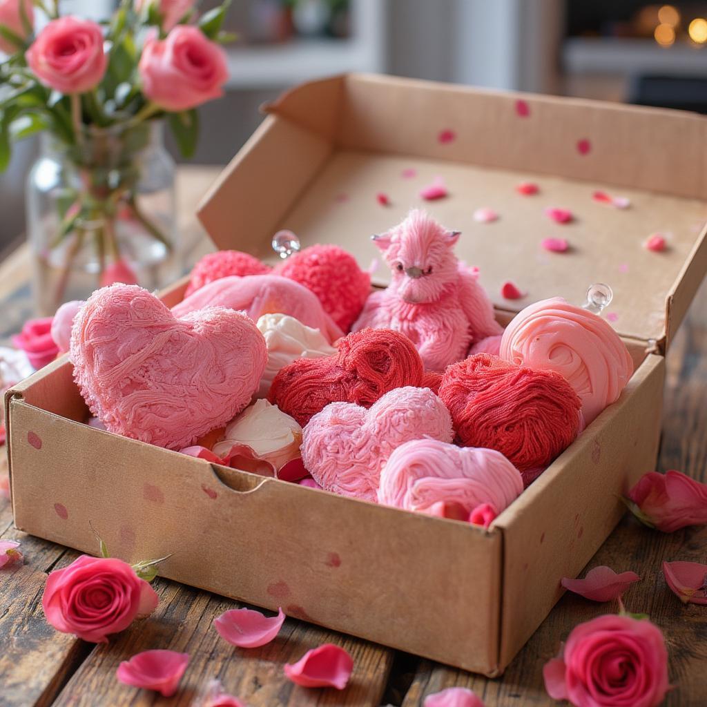 Valentine's Day Themed Dog Subscription Box