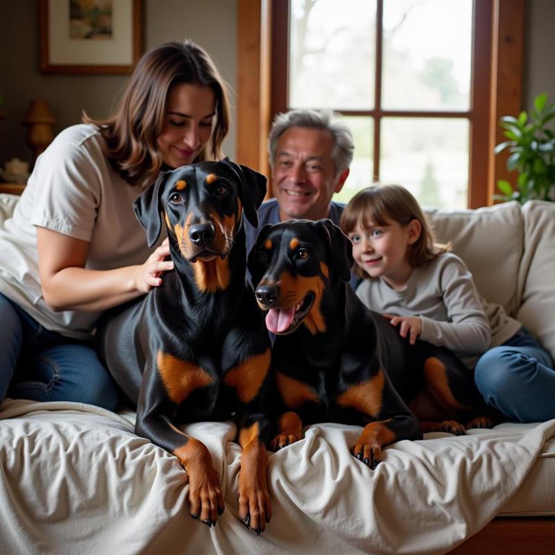 Working Line Doberman Companion