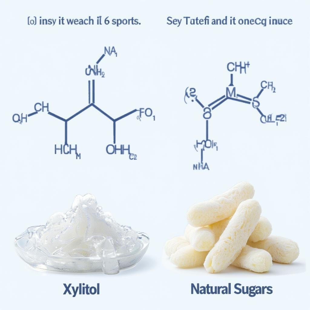 Xylitol Molecule Structure