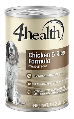 4Health Canned Dog Food Product Image with 4.5 Star Rating