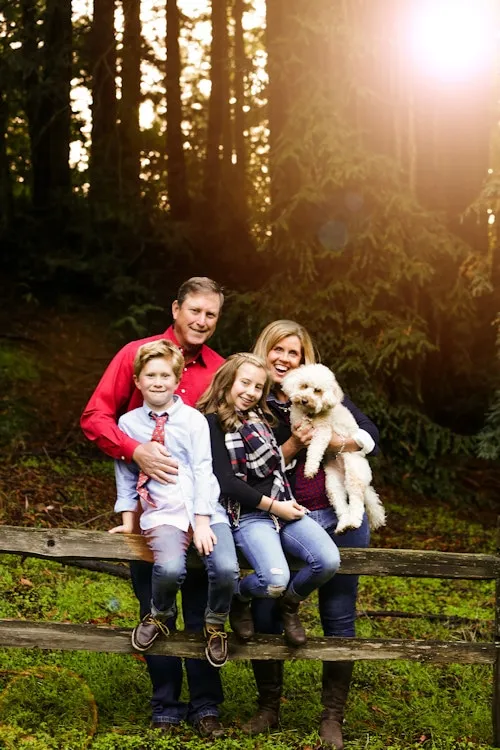 A 2-year-old Labradoodle named Goldilocks, the best dog, loving and easy.