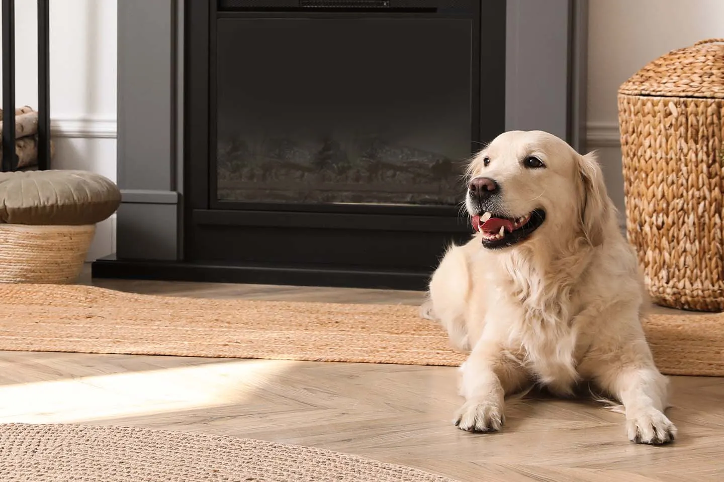 A caring veterinarian gently examining a colorful parrot on an examination table
