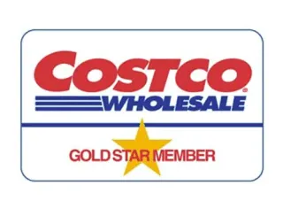 A Costco Gold Star Membership card is displayed, highlighting the value of wholesale club memberships for various purchases, including pet supplies.