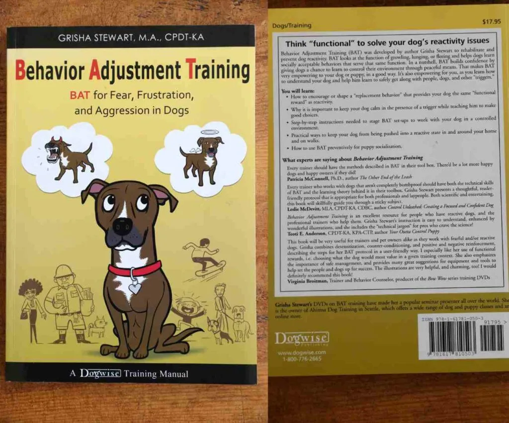 A cover image of &quot;Behaviour Adjustment Training&quot; by Grisha Stewart.