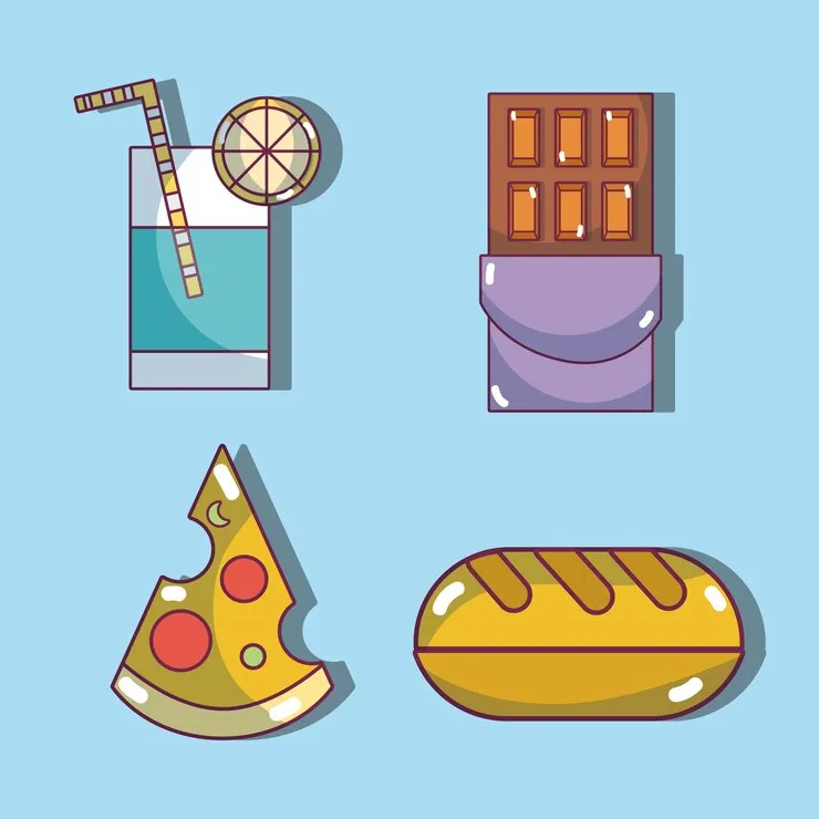 A dog happily chewing on a raw bone