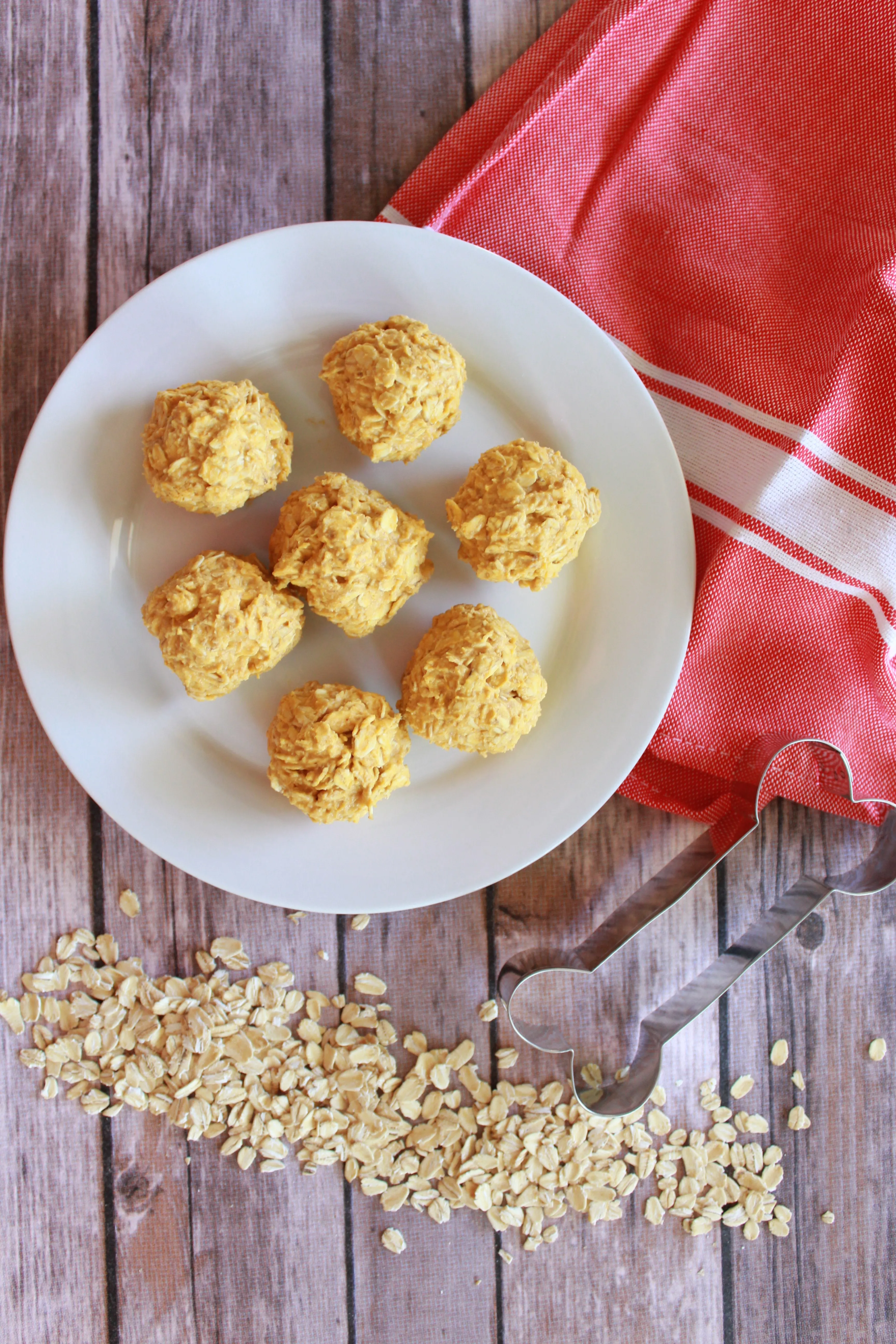 A dog happily holding a freshly made homemade soft dog treat, celebrating a special occasion with a healthy and delicious snack.