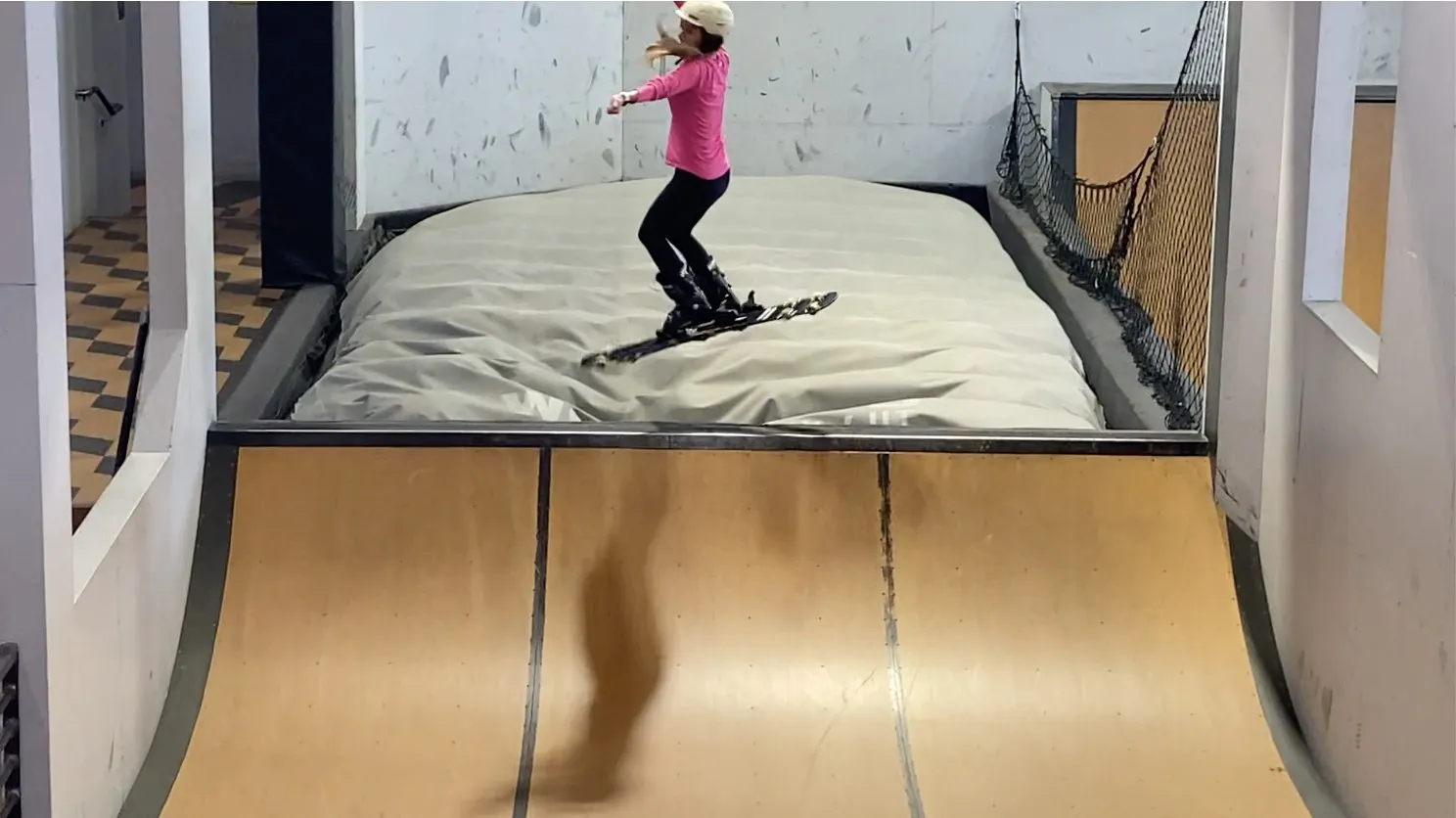 A screenshot with an encouraging text overlay, symbolizing a breakthrough moment in training.