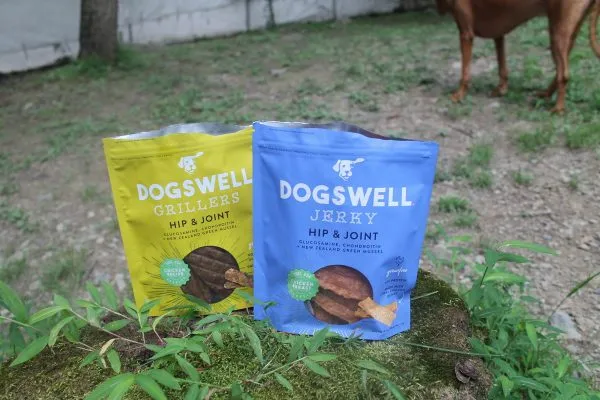 A selection of Dogswell dog treats.