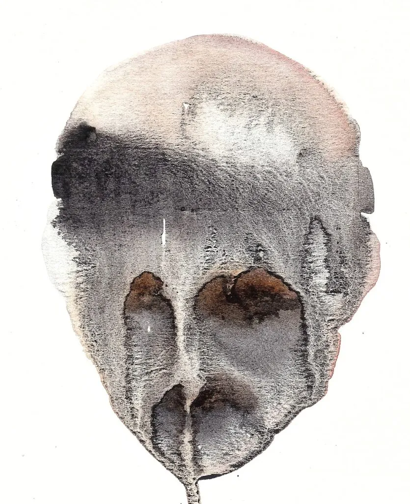 A watercolor painting of Saint Francis of Assisi, patron saint of animals, in a calm and gentle pose.