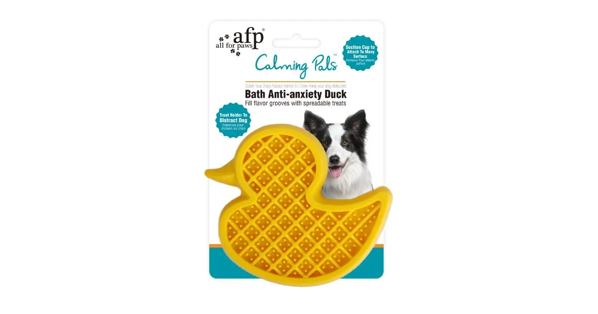 All For Paws Calming Pals Anti-Anxiety Bath Duck