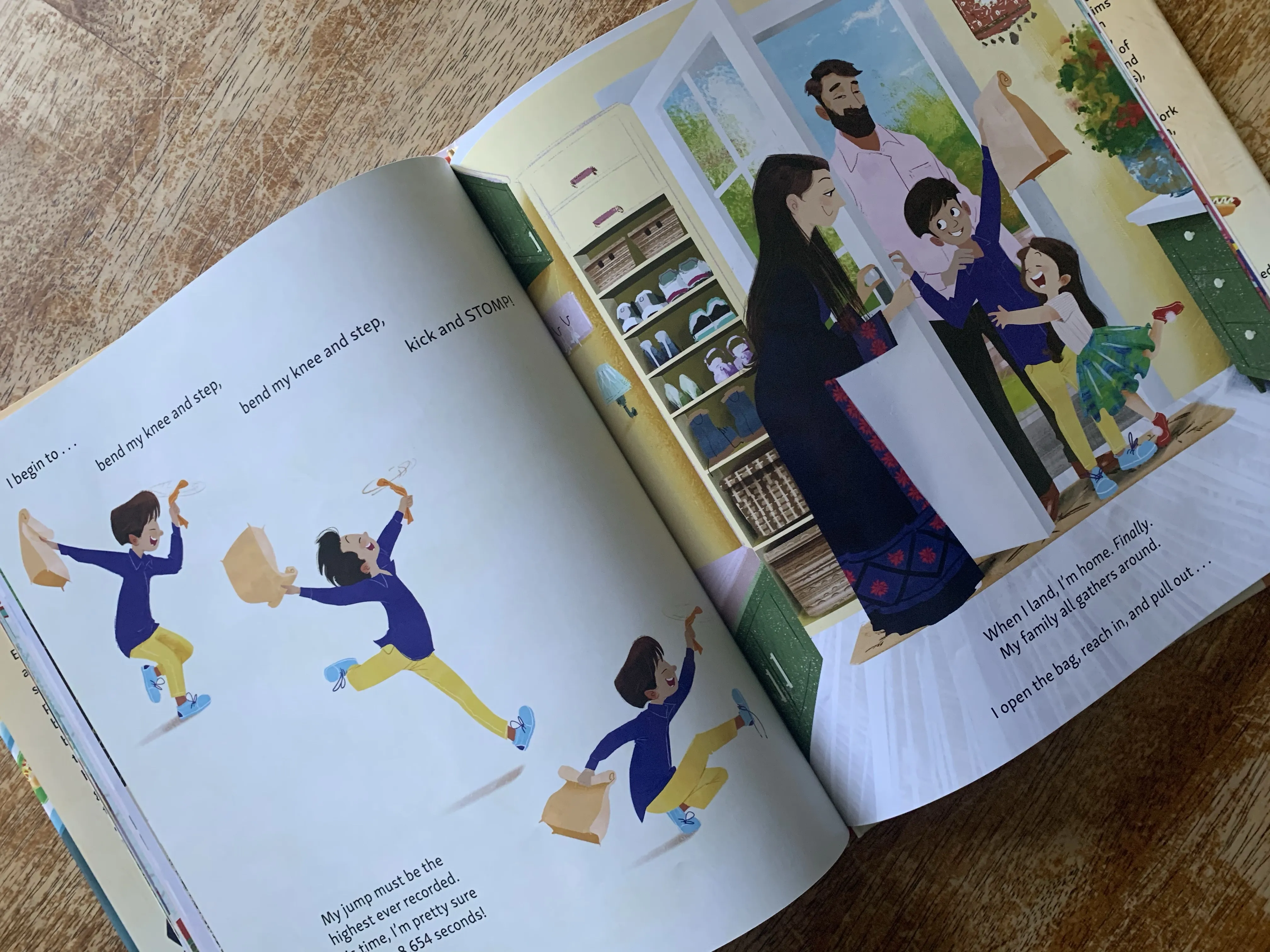 An illustration of an author's note with Arabic terms