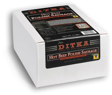 Assorted packaged sausages representing bulk product offerings