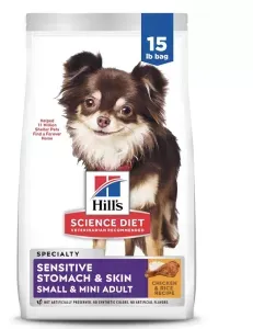 bag of hills science diet sensitive stomach and skin recommended as one of the best dry dog food for french bulldogs