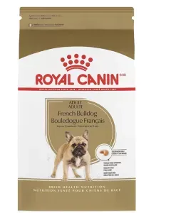 bag of royal canin french bulldog food - one of the recommended best kibble for french bulldogs