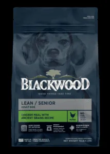 Blackwood Lean Senior Adult Dog Chicken Meal with Ancient Grains Recipe dry food