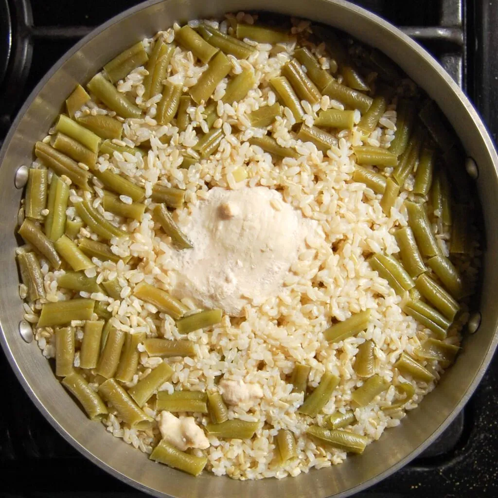 chicken and rice for dogs after done cooking