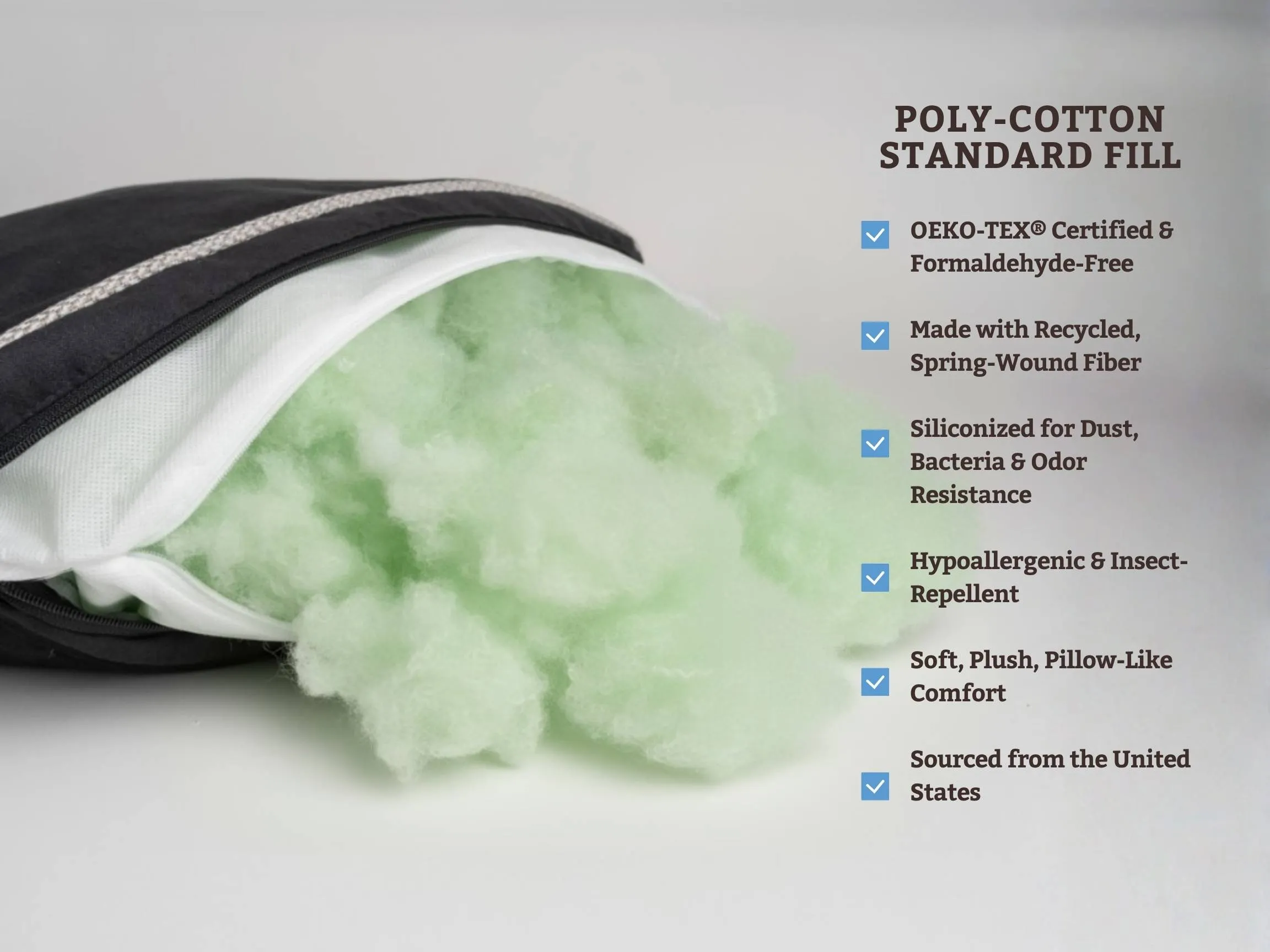 Close-up of the luxurious poly-cotton and Sherpa interior fill of the cozy cave dog bed.