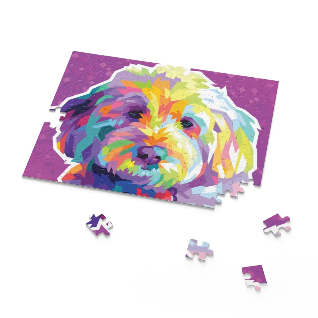 Colorful Dog Jigsaw Puzzle