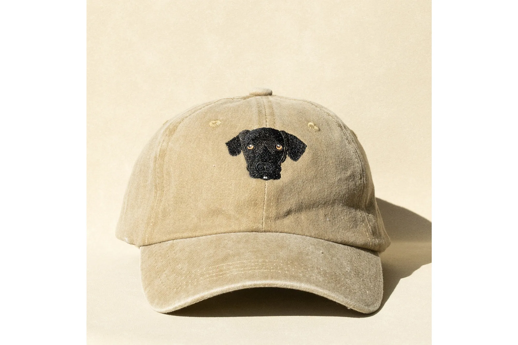 Customized dog hats using pet photos