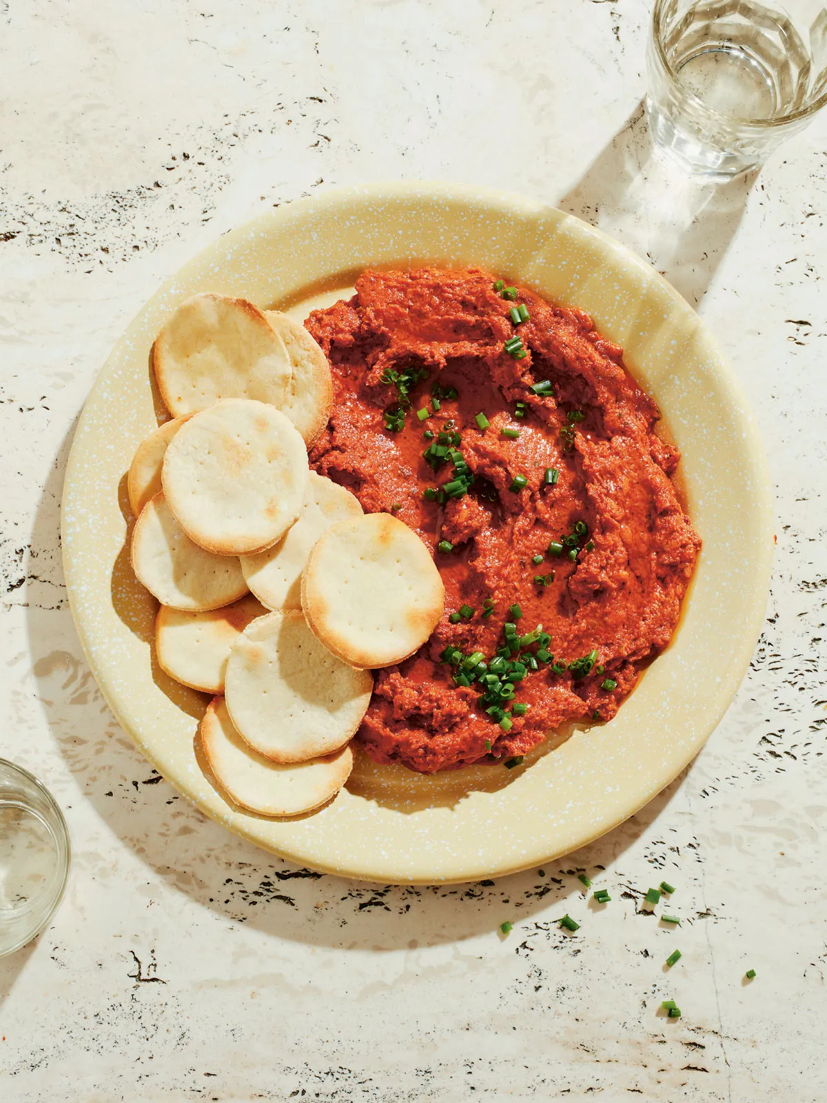 Delicious Arjoli tuna tomato dip, a highlight from the Maltese food recipes book by Simon Bajada