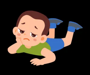 Dog chewing on a toy inside a crate, illustrating enrichment