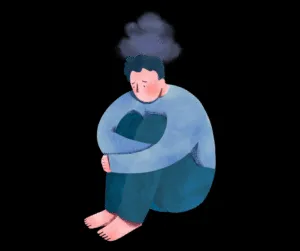 Happy dog relaxing in an open crate, showing comfort and no anxiety