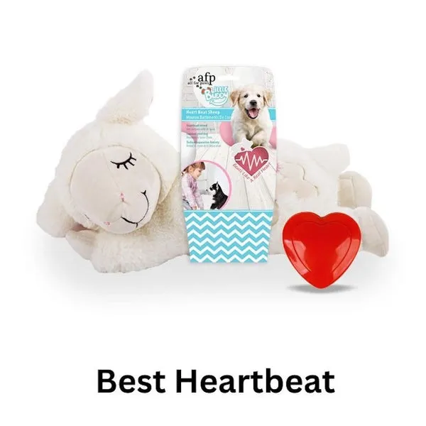 Heartbeat comfort toy for dogs