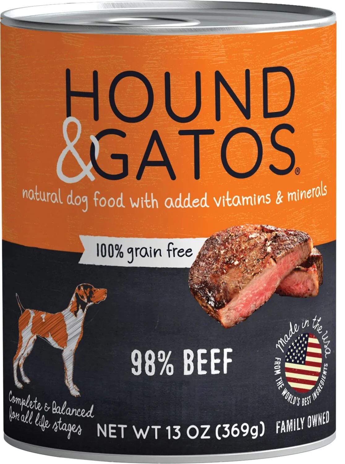 Hound and Gatos Canned Dog Food