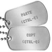 Like Father Like Son Fathers Day Dog Tags
