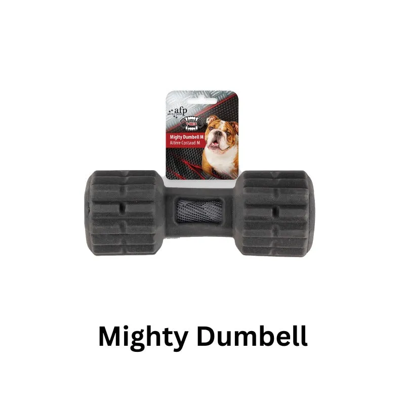 Mighty Rex Mighty Dumbbell for aggressive chewers