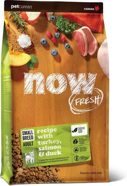Now Fresh Grain-Free Small Breed Adult Turkey, Salmon & Duck dry dog food bag
