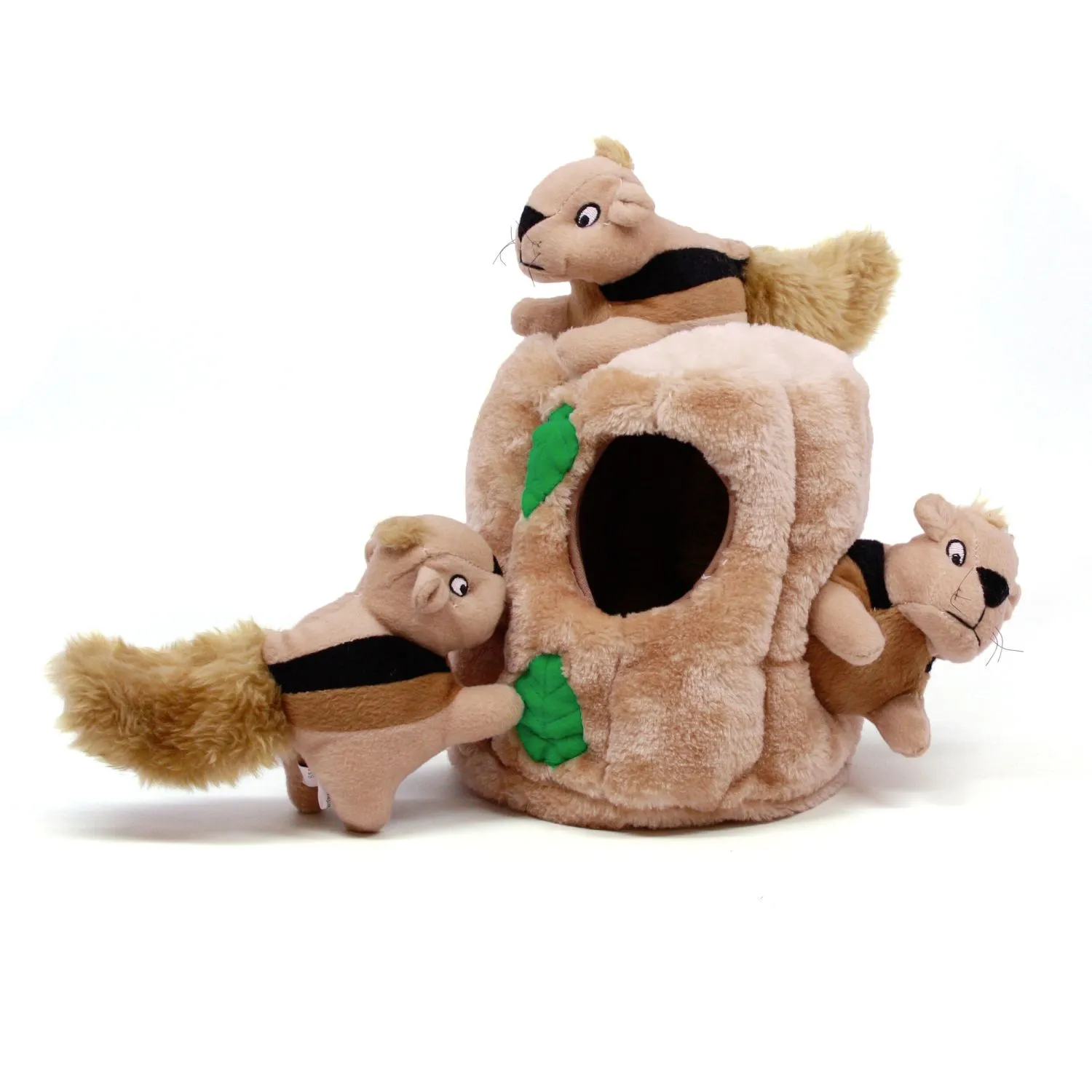 Outward Hound Hide a Squirrel plush puzzle toy